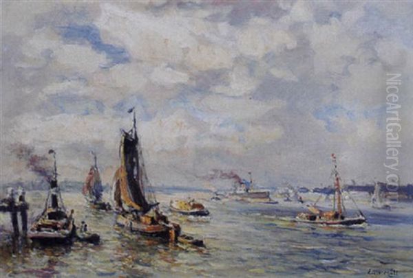 Boats On The River - view 1