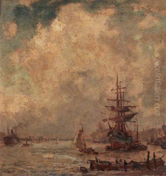 Ships In The Harbour - view 1