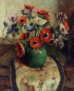 Flower Still Life by Evert Moll