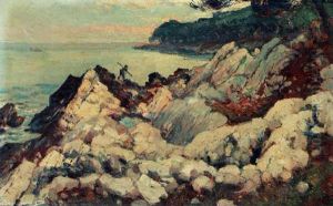 Rocks Near Cap Martin by Evert Moll