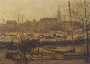 A Busy Day On The Quay, Rotterdam