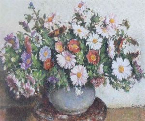 Still Life With Flowers by Evert Moll