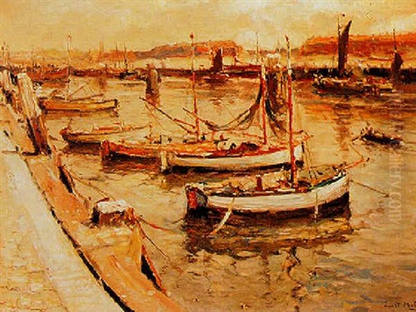 The Harbour Of Scheveningen - view 1