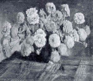 Dahlias In A Vase Dahlias In A Vase