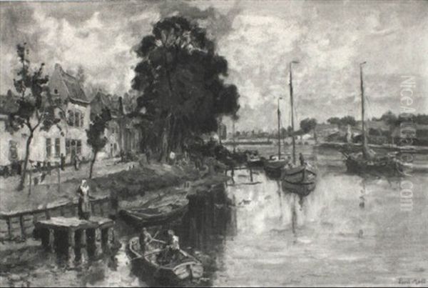 Boating On A River - view 1