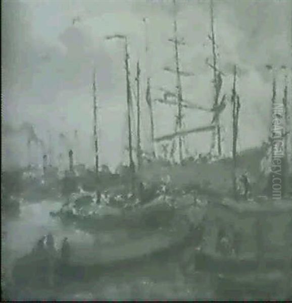 Schiffe Im Hafen - view 1