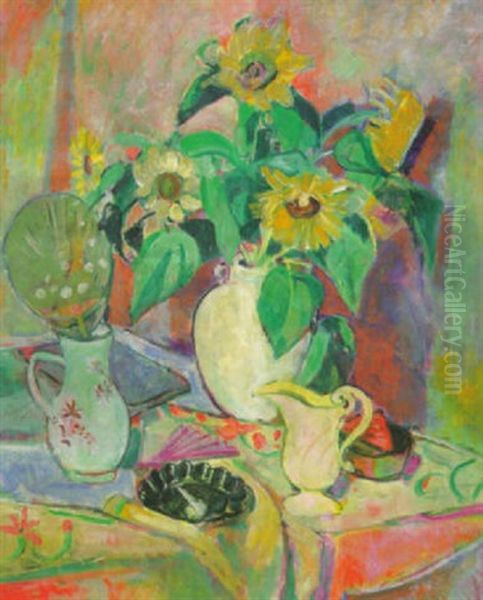 Stilleben Mit Sonnenblumen - view 1