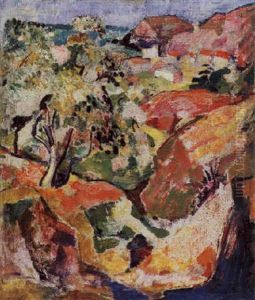 Sudliche Landschaft by Oskar Moll