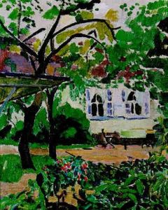 Terrasse Im Garten by Oskar Moll