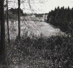Dorf Im Wald
