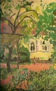 Terasse Im Garten by Oskar Moll