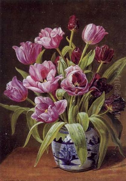 Tulipaner I En Kinesisk Bojan - view 1