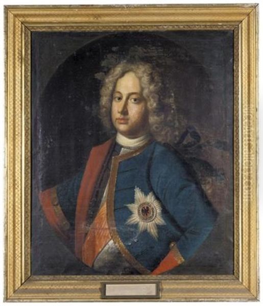 Portrait Of King Friedrich Wilhelm I Of Prussia - view 1