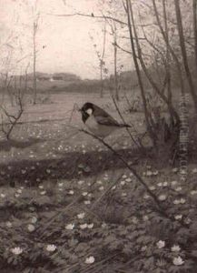 Bird On A Limb by Carl Henrik Koch Moller