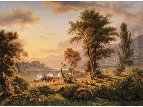 Arkadische Landschaft - view 1