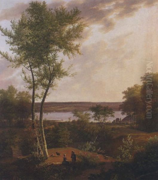 Weite Flusslandschaft - view 1