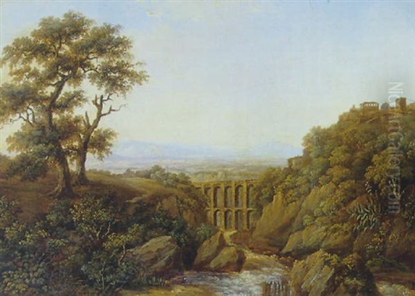 Fra Den Romerske Campagne Ved Tivoli - view 1