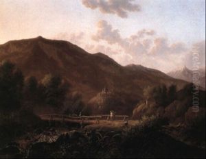 Schweizer Alpenlandschaft by Jens Peter (I.P.) Moeller