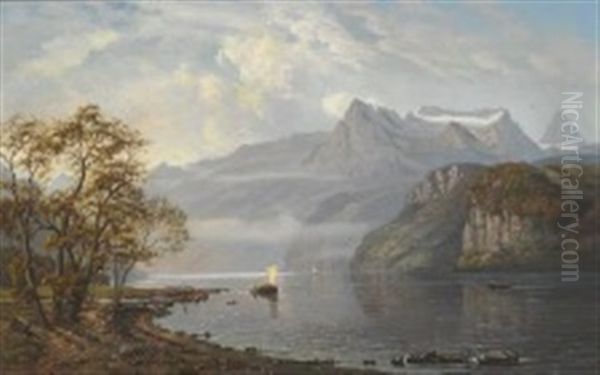 View Of The Vierwaldstattersee - view 1