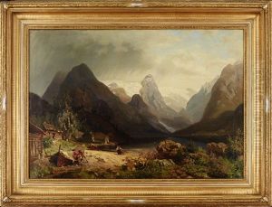 Norskt Fjordlandskap by Niels Bjornsen Moller
