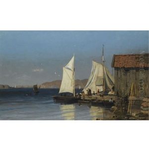 Ved Bryggen (at The Quayside) by Niels Bjornsen Moller