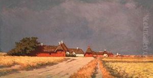 Tordenvejr. Varde-egnen (thunderstorm Near Varde, Denmark)
