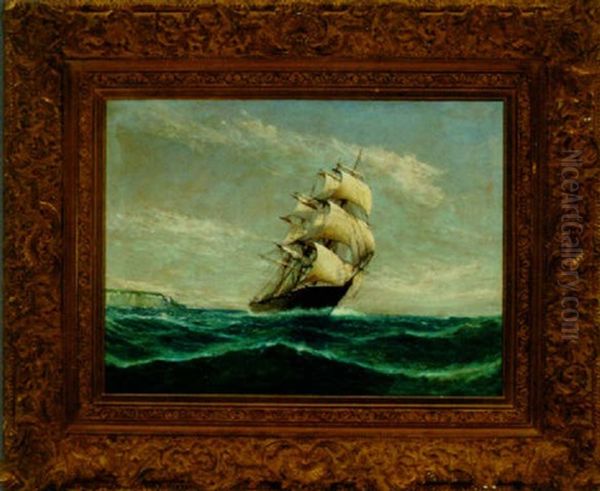 Vessel On A Choppy Sea - view 1
