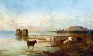 Bath-houses By Lake Balaton