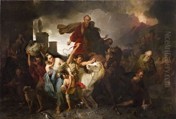 Destruction Of Pompei, (dangerous Of Pompei) - view 1