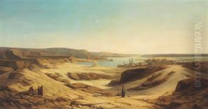 Overlooking The Nile by Florent Mols
