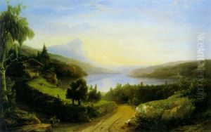 Zwitsers Landschap by Florent Mols