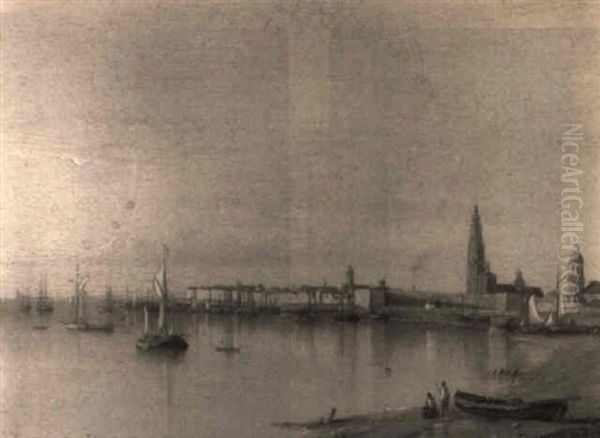Vue Du Port D'anvers - view 1