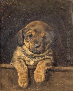 Puppies by Niels Pedersen Mols