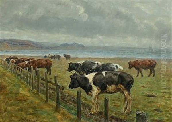 Landscape With Cows - view 1