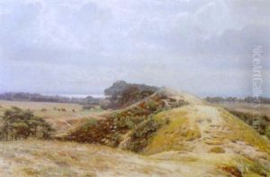 Landskab Met Bakker Og Koer, Fano by Niels Pedersen Mols