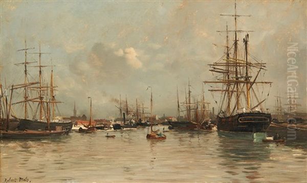 Vue Du Port D'anvers - view 1