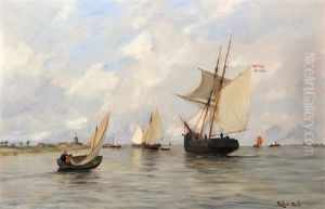 Voiliers En Mer
