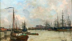 Vue D'un Port Flamand