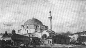 Vue De Sainte Sophie A Constantinople by Robert Charles Gustave Laurens Mols