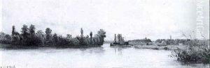 A View Of The Schelde Near Antwerp