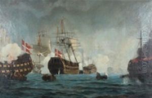 The Battle Of Copenhagen by Christian Molsted
