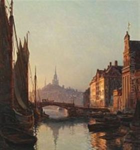 The Canal By Holmen's Bridge, Copenhagen