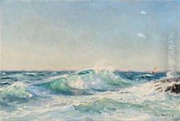 Breakers At Marstrand - view 1