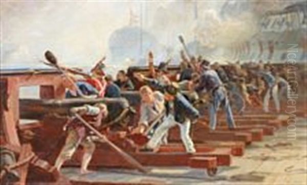The Battle Of Copenhagen 1801 - view 1