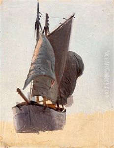 A Sail Boat A Sail Boat