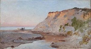 Aaens Udlob I Havet I Lonstrup