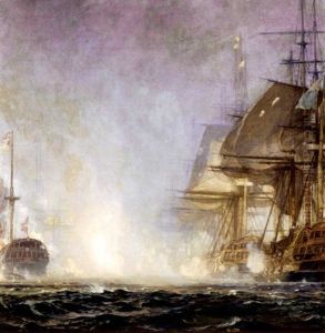 The Battle Of Copenhagen by Christian Molsted