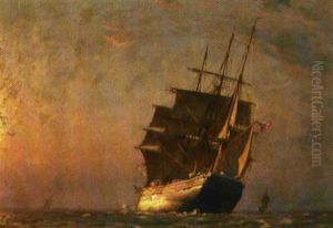 Morgenstemning I Dragor by Christian Molsted