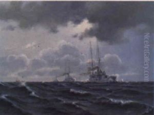 Tagen Letter, Kystforsvarsskibene Peder Skram Og Herluf Trolle I Drogden by Christian Molsted