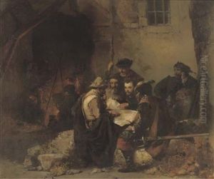 De Veldheren - Planning The Campaign by Petrus Marius Molyn